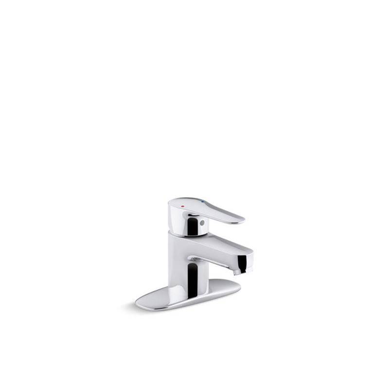 July™ Single-handle bathroom sink faucet with escutcheon-related