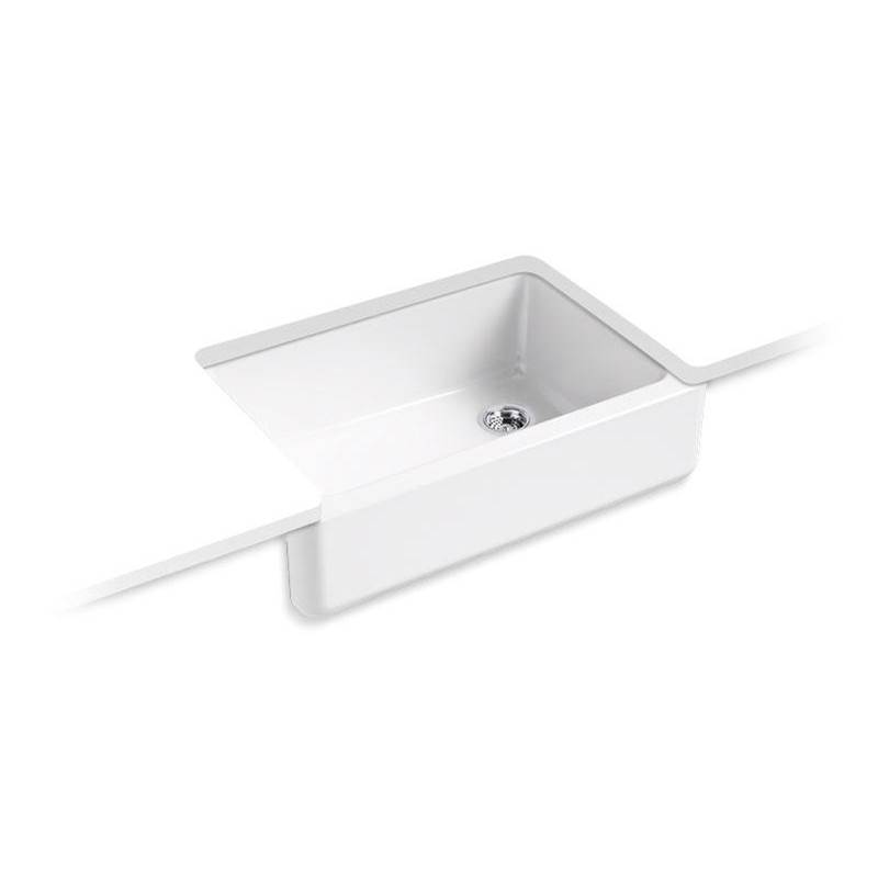 Whitehaven® 32-3/4'' undermount single-bowl farmhouse kitchen sink-shop