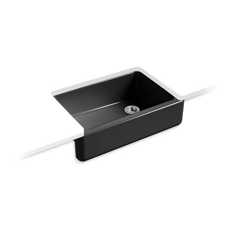 Whitehaven® 32-3/4'' undermount single-bowl farmhouse kitchen sink-shop