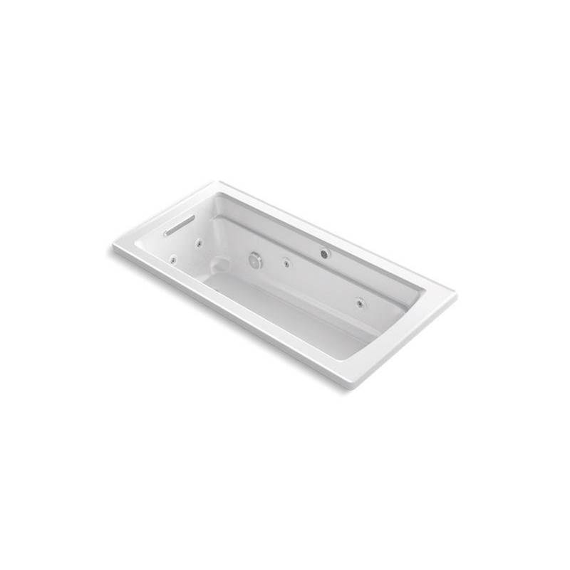 Archer® 66'' x 32'' drop-in Heated BubbleMassage™ air bath with whirlpool-related