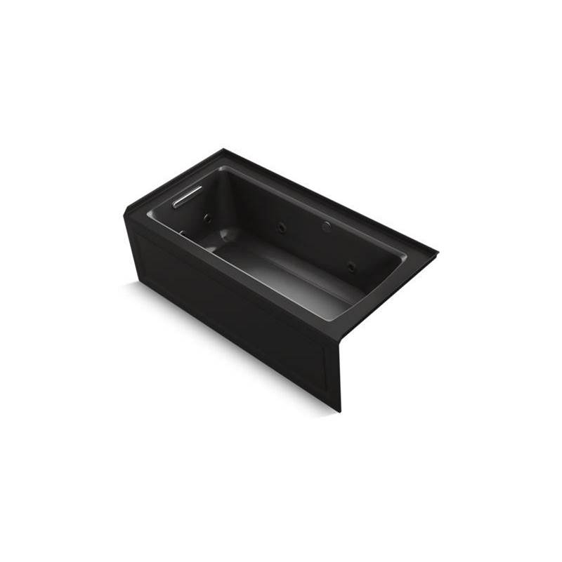Archer® 60'' x 30'' alcove whirlpool bath with Bask® heated surface-related