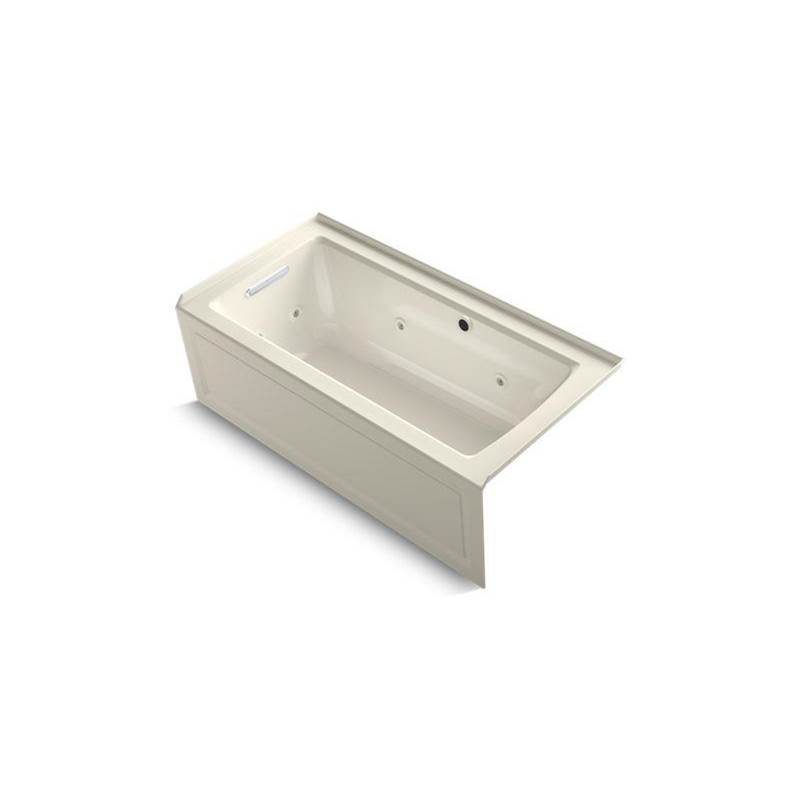 Archer® 60'' x 30'' alcove whirlpool bath with Bask® heated surface-related