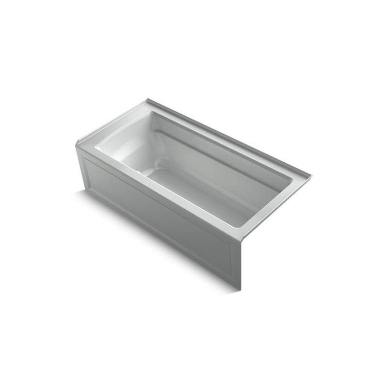 Archer® 66'' x 32'' integral apron Heated BubbleMassage™ air bath with Bask® heat-related