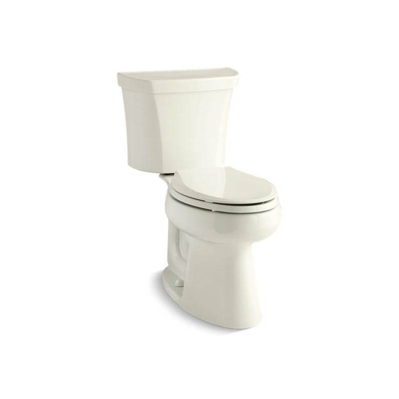 Highline® Two-piece elongated dual-flush chair height toilet with right-hand trip-related