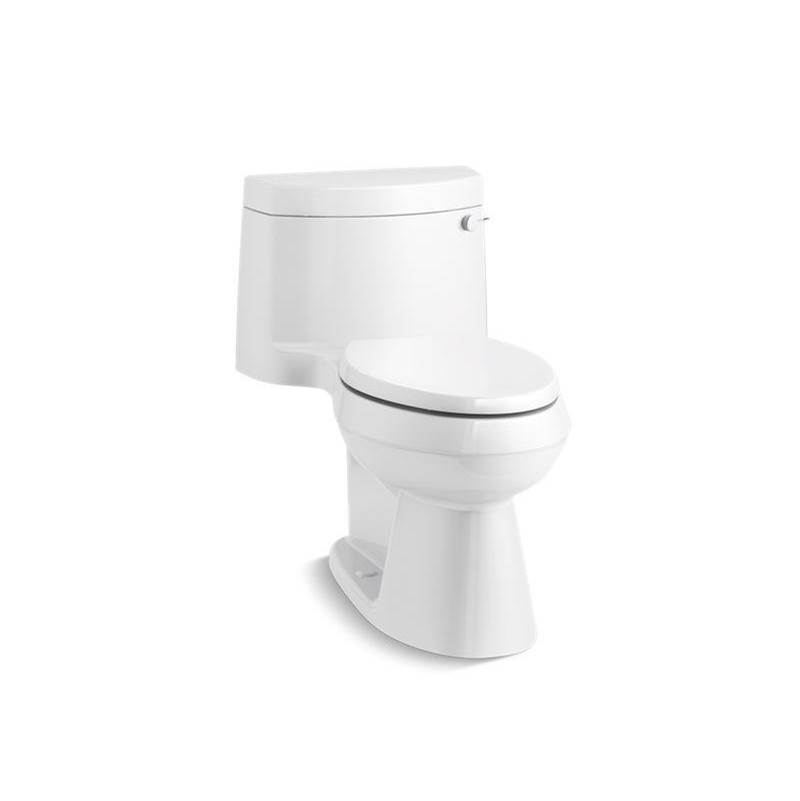 Cimarron® One-piece elongated 1.28 gpf chair height toilet with right-hand trip l-shop