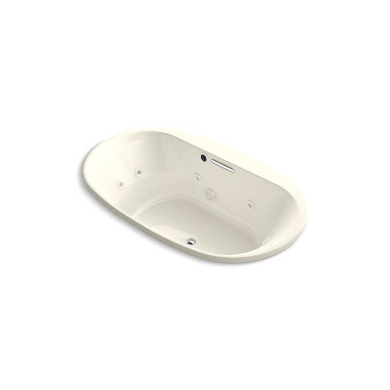 Underscore® 72'' x 42'' heated whirlpool bath with center drain-related