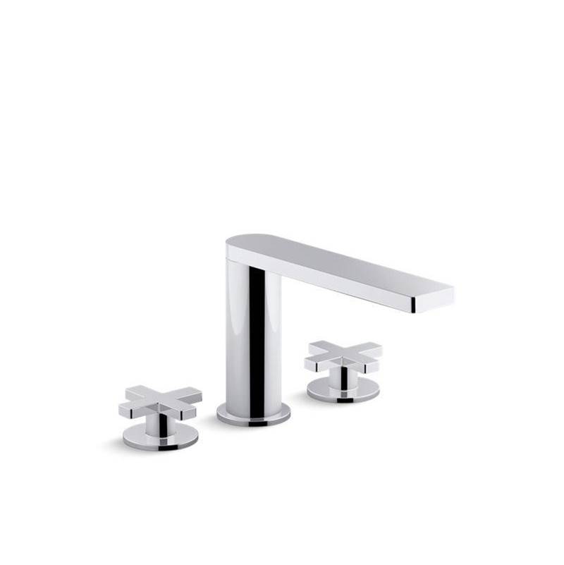 Composed® Deck-mount bath faucet with cross handles-related