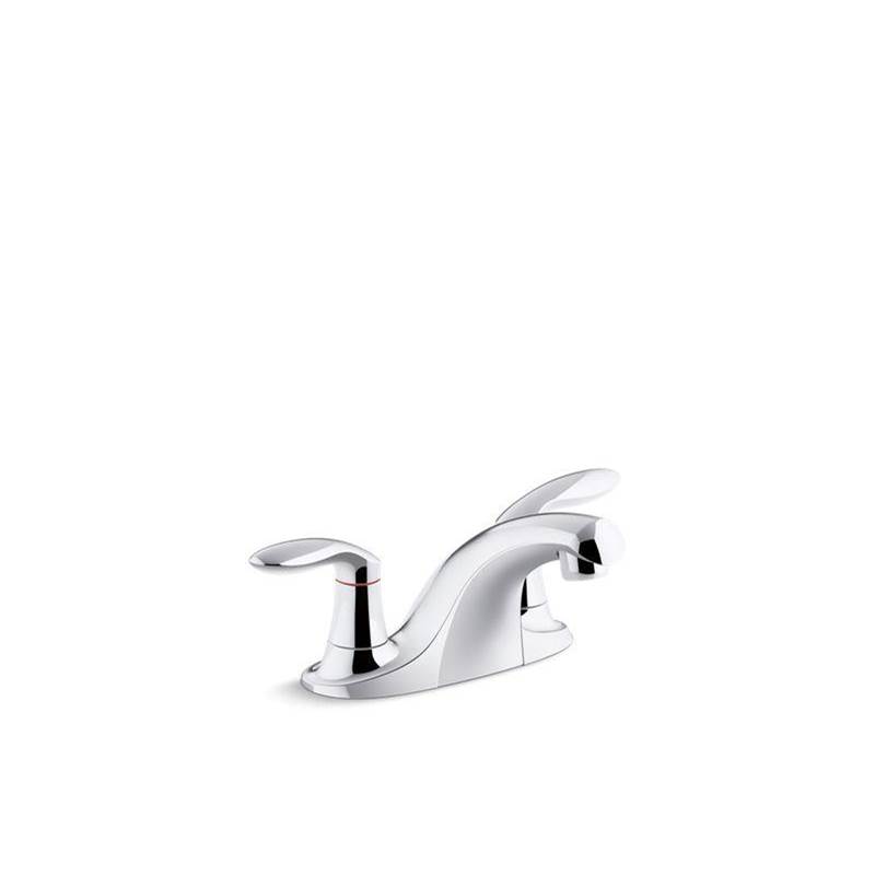 Coralais® Two-handle centerset bathroom sink faucet with grid drain, 0.5 gpm vand-related