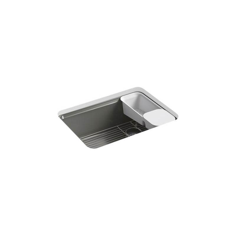 Riverby® 27'' undermount single-bowl workstation kitchen sink-related