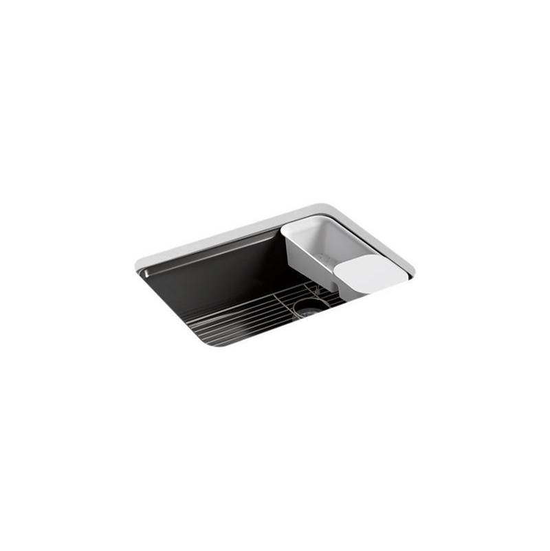 Riverby® 27'' undermount single-bowl workstation kitchen sink-related