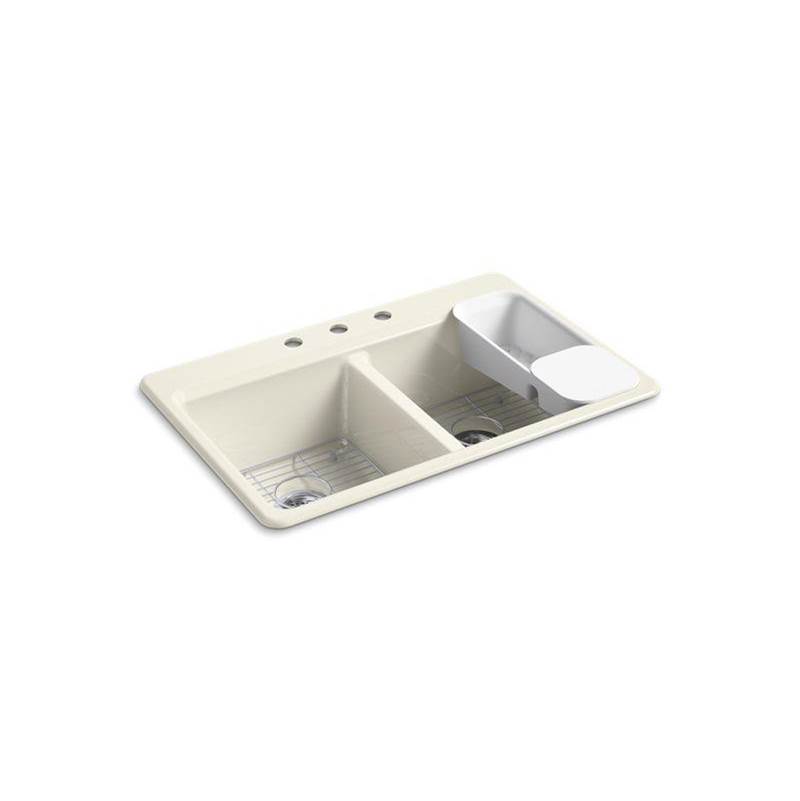 Riverby® 33'' top-mount double-bowl workstation kitchen sink-related