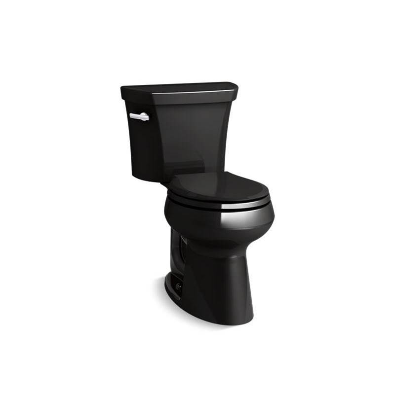 Highline® Two-piece round-front 1.28 gpf chair height toilet-related