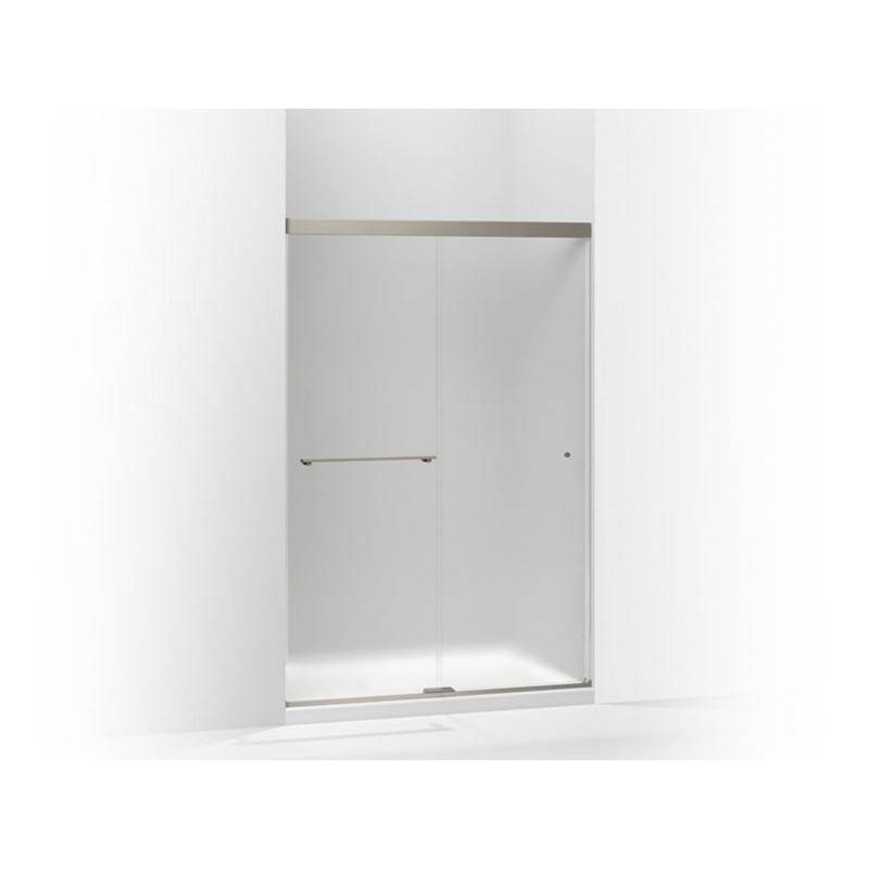 Revel® Sliding shower door, 70'' H x 44-5/8 - 47-5/8'' W, with 1/4'' thick Froste-related
