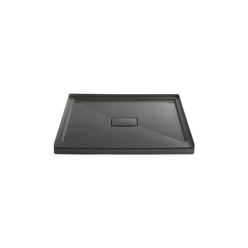 Archer® 48'' x 48'' single threshold center drain shower base with removable cove-related