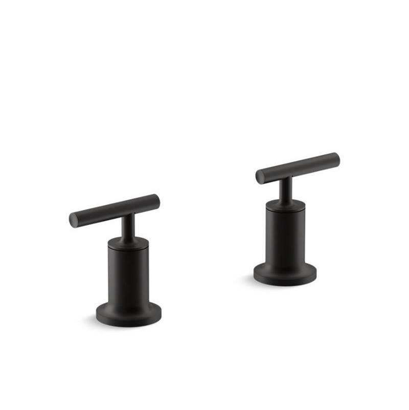 Purist® Deck- or wall-mount bath faucet handle trim with lever design-related