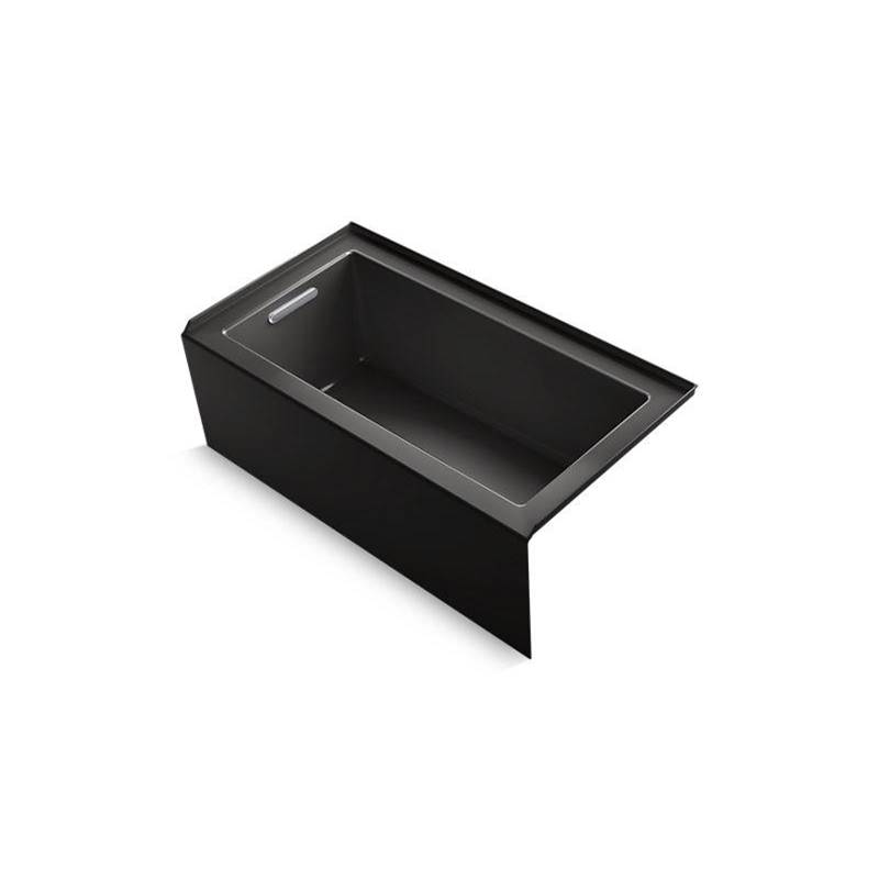 Underscore® 60'' x 32'' alcove bath with integral apron, integral flange and left-related