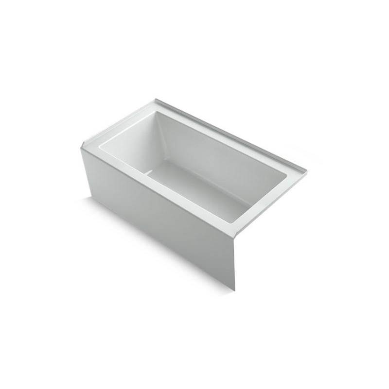 Underscore® 60'' x 32'' alcove bath with integral apron, integral flange and righ-shop