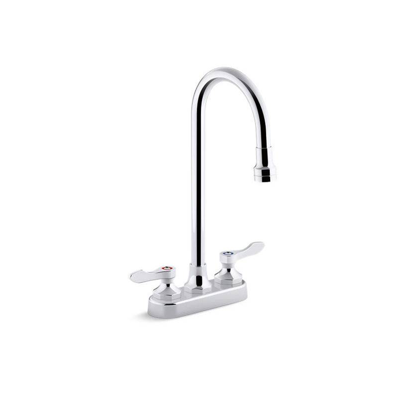 Triton® Bowe® 0.5 gpm centerset bathroom sink faucet with aerated flow, gooseneck-related