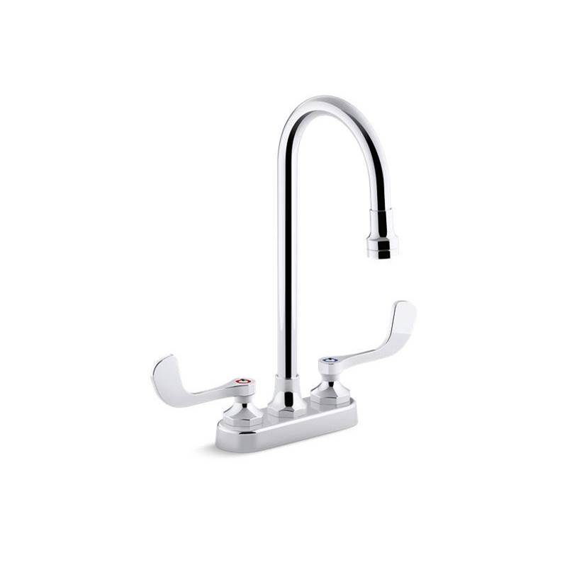Triton® Bowe® 0.5 gpm centerset bathroom sink faucet with laminar flow, gooseneck-related