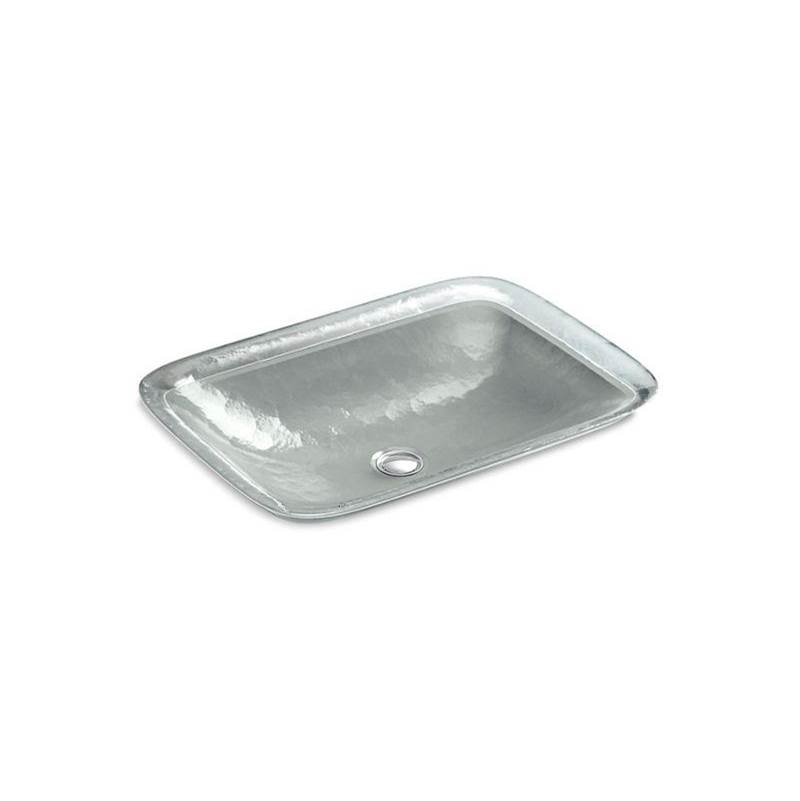 Inia® Glass vessel bathroom sink in Opaque Stone-shop