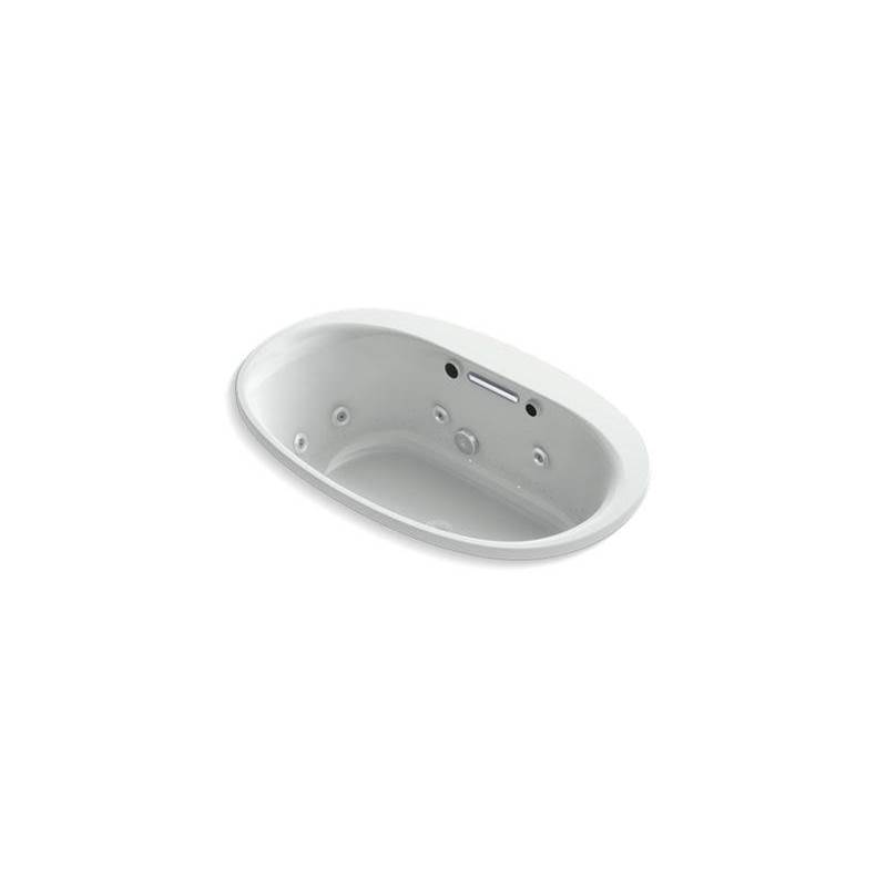 Underscore® 59-11/16'' x 35-5/8'' Heated BubbleMassage™ air bath with whirlpool, -related