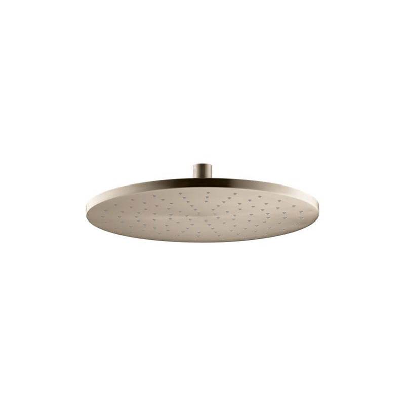Contemporary 12'' round single-function rainhead, 2.5 gpm-shop
