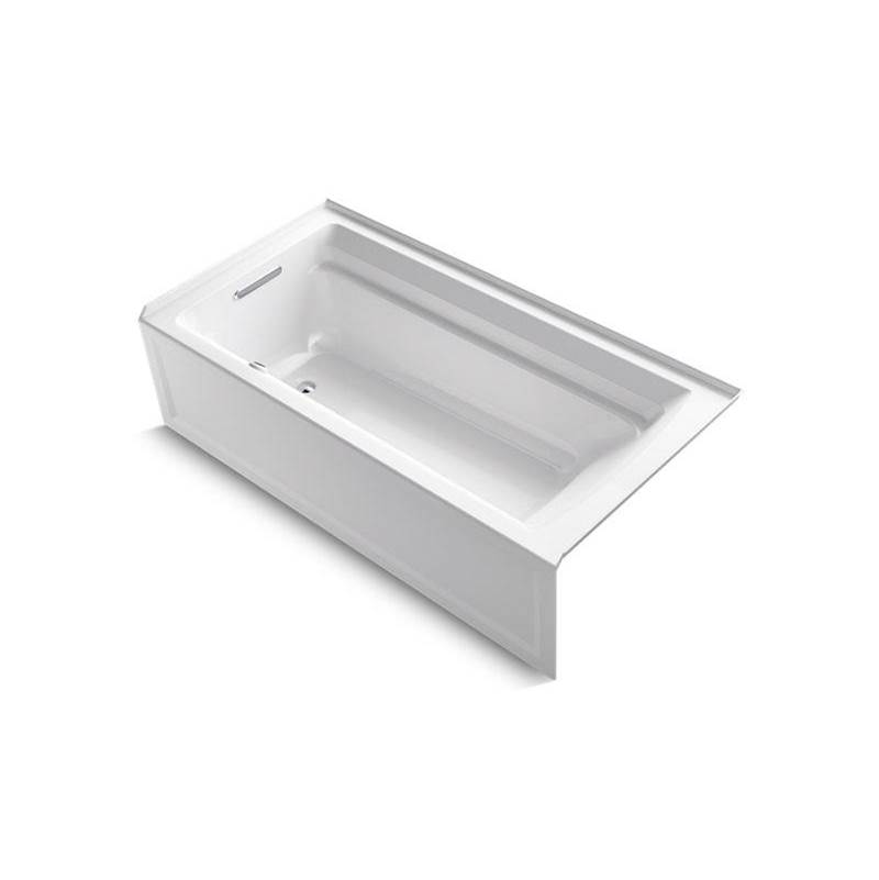 Archer® 72'' x 36'' alcove bath with integral apron and left-hand drain-shop