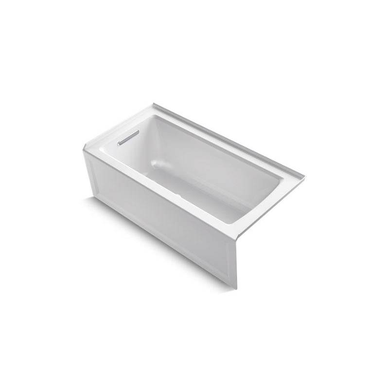 Archer® 60'' x 30'' alcove bath with integral apron, integral flange and left-han-shop