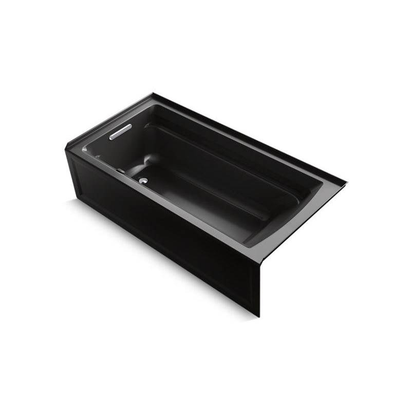 Archer® 72'' x 36'' alcove bath with integral apron and left-hand drain-related