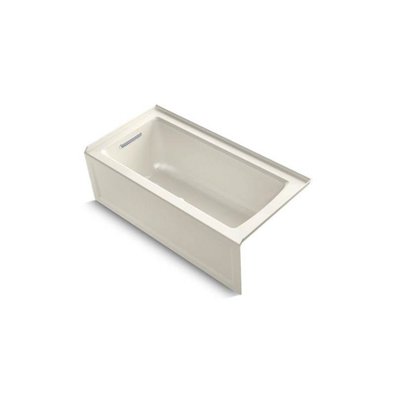 Archer® 60'' x 30'' alcove bath with integral apron, integral flange and left-han-related
