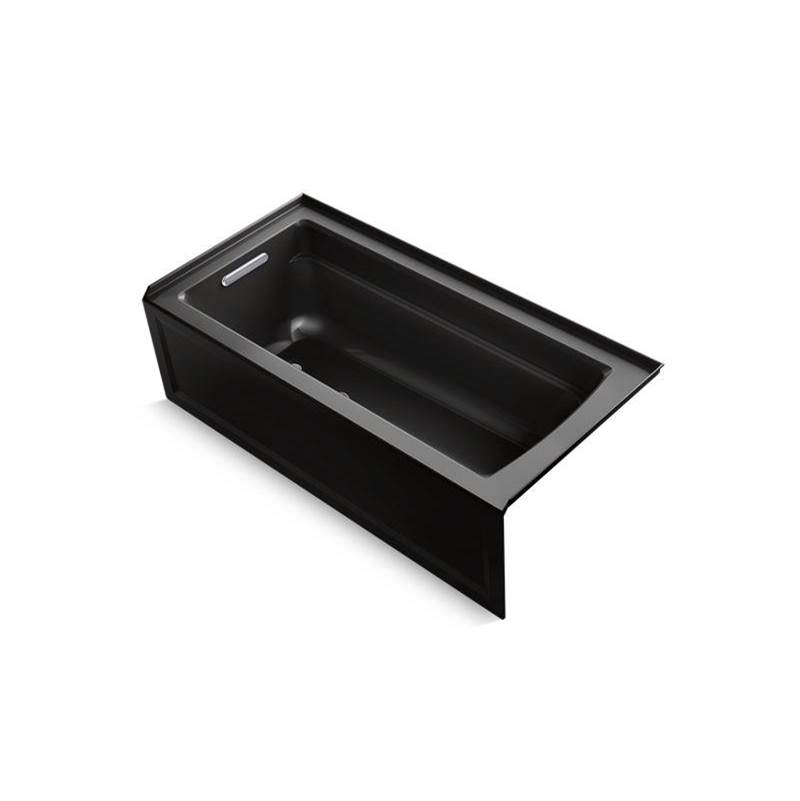 Archer® 66'' x 32'' alcove bath with left-hand drain-related