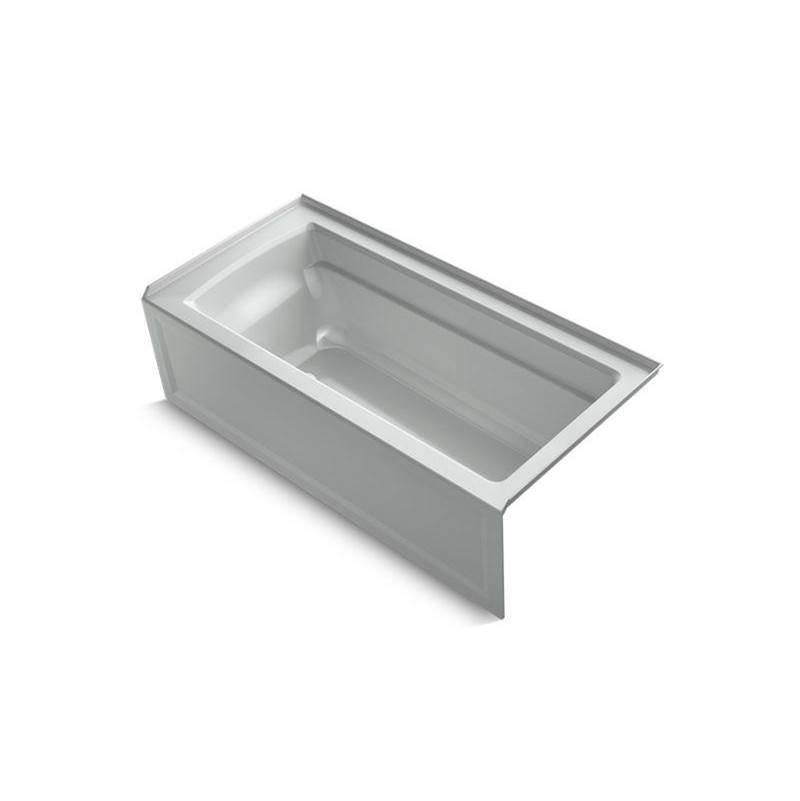 Archer® 66'' x 32'' three-side integral flange bath with right-hand drain-related