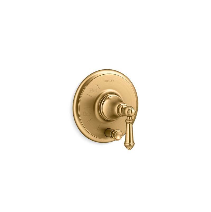 Artifacts Rite-Temp Valve Trim With Push-Button Diverter And Lever Handle-related