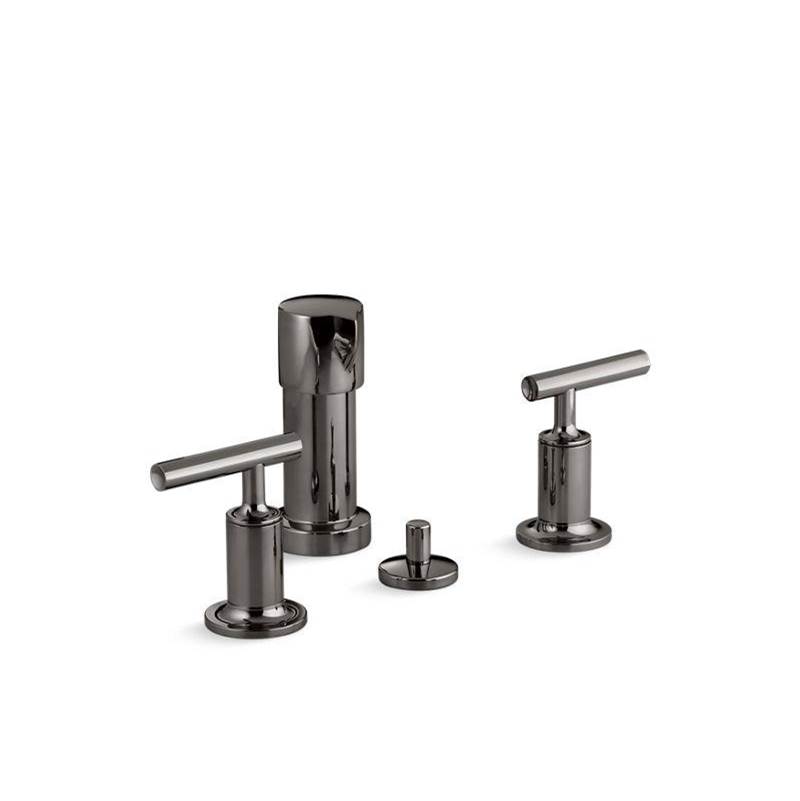 Purist Vertical Spray Bidet Faucet With Lever Handles-related