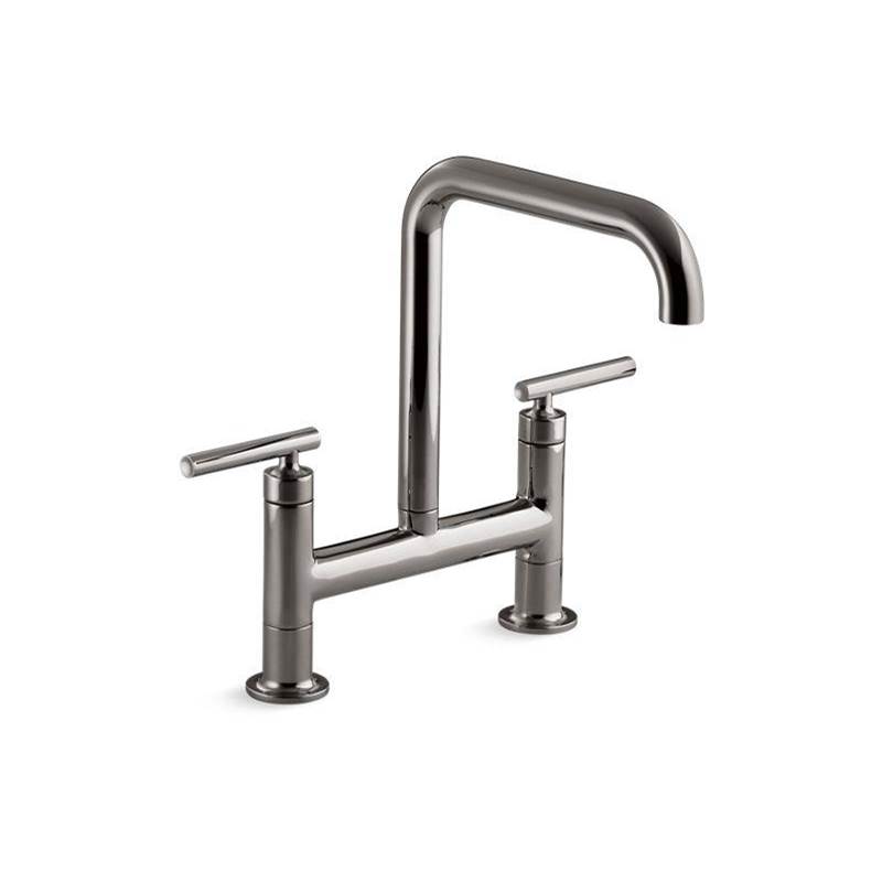 Purist® Two-hole bridge kitchen sink faucet-related