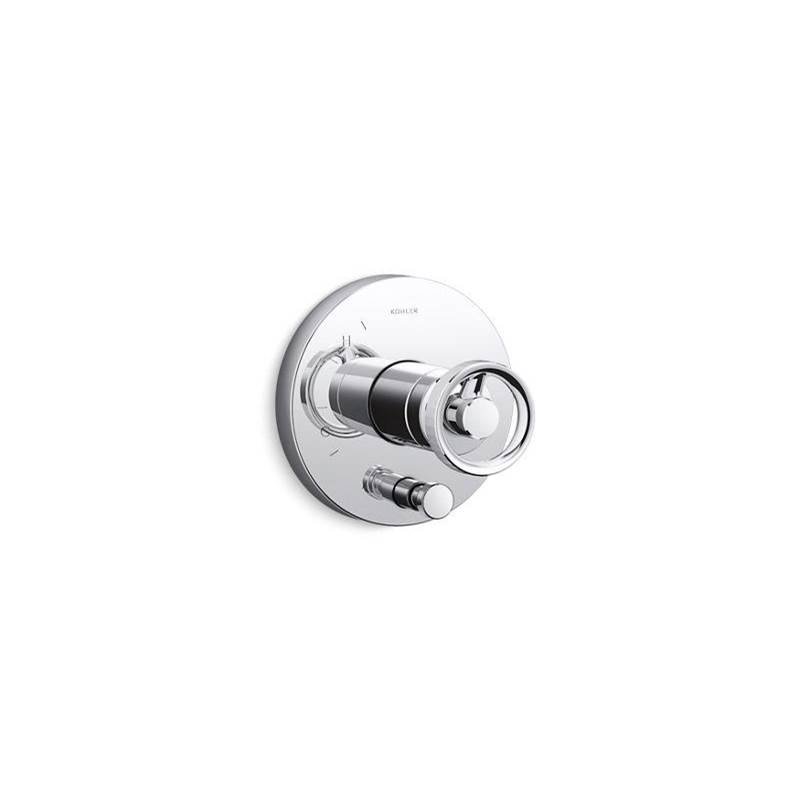 Components® Rite-Temp® shower valve trim with diverter and Industrial handle, val-shop