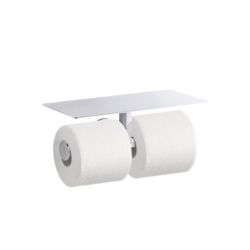 Components® Covered double toilet paper holder-shop