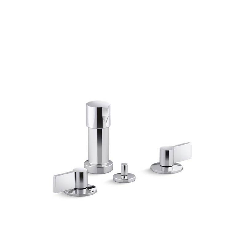 Components® Widespread bidet faucet with Lever handles-related