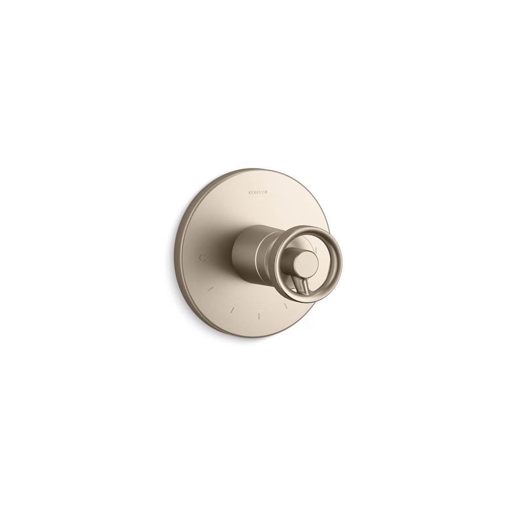 Components® MasterShower® temperature control valve trim with Industrial handle-related