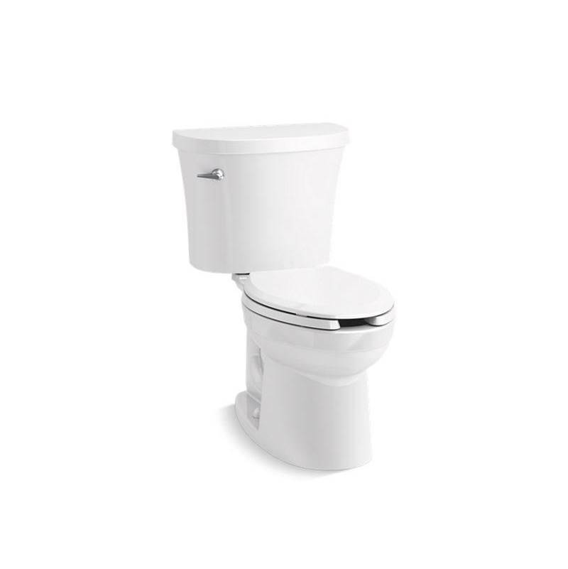 Kingston™ Two-piece elongated 1.28 gpf toilet with tank cover locks-related