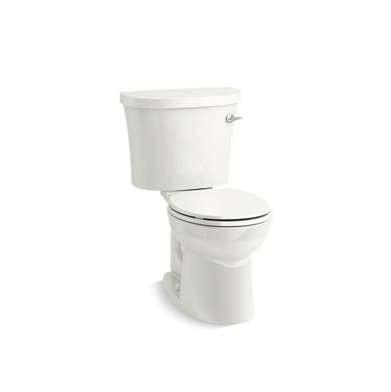 Kingston™ Two-piece round-front 1.28 gpf toilet with right-hand trip lever-shop
