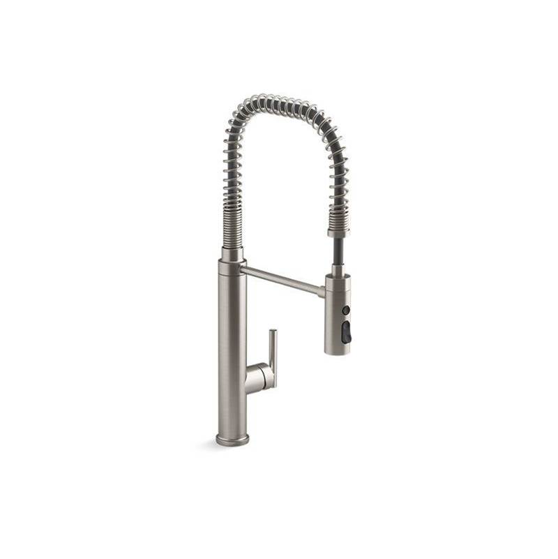 Purist® Semi-professional kitchen sink faucet with three-function sprayhead-related