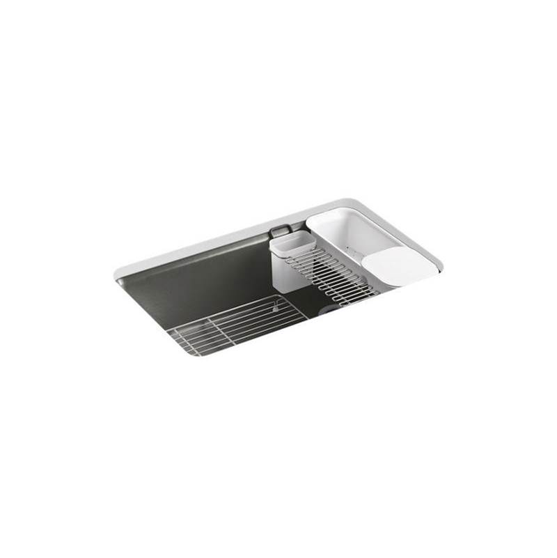 Riverby® 33'' undermount single-bowl workstation kitchen sink-related