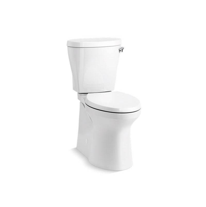 Betello® Two-piece elongated 1.28 gpf chair height toilet with right-hand trip le-shop
