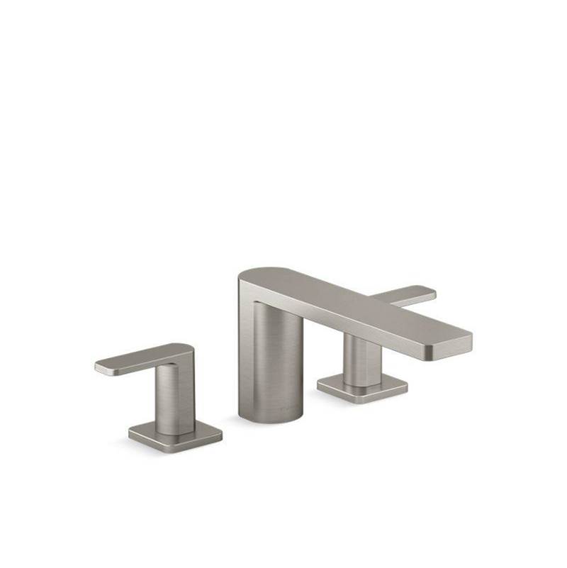 Parallel® Two-handle deck-mount bath faucet-related