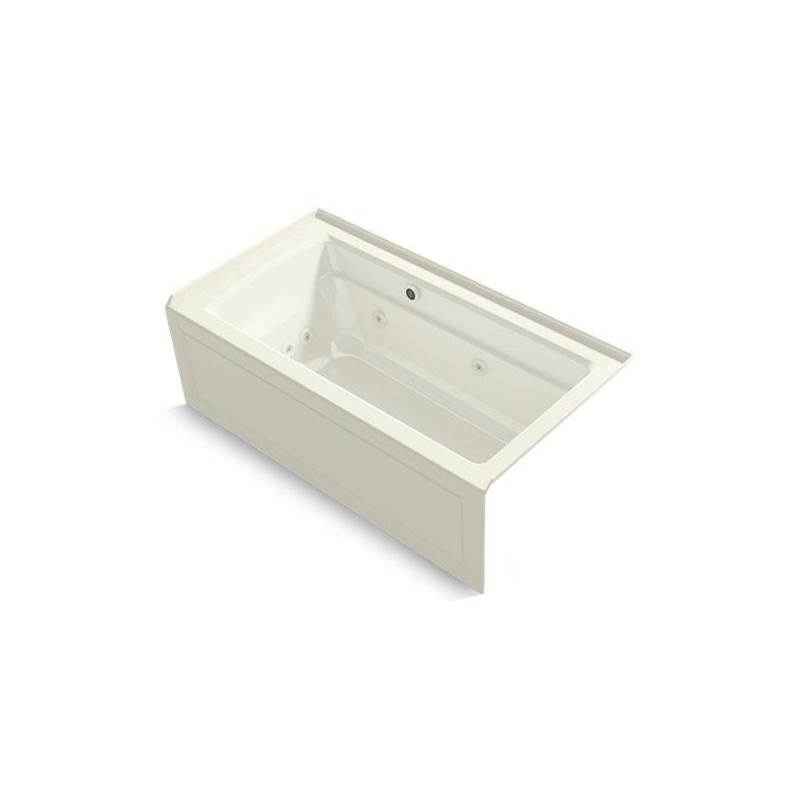 Archer® 60'' x 32'' integral apron Heated BubbleMassage™ air bath and whirlpool w-related