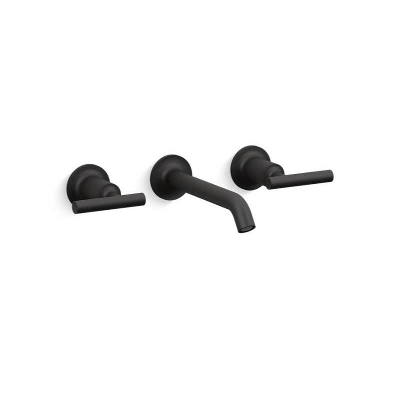 Purist® Widespread wall-mount bathroom sink faucet trim with lever handles, 1.2 g-related