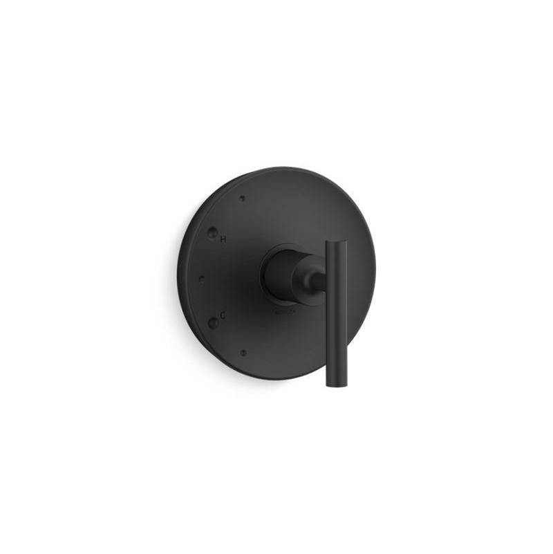Purist® Rite-Temp® valve trim with lever handle-related
