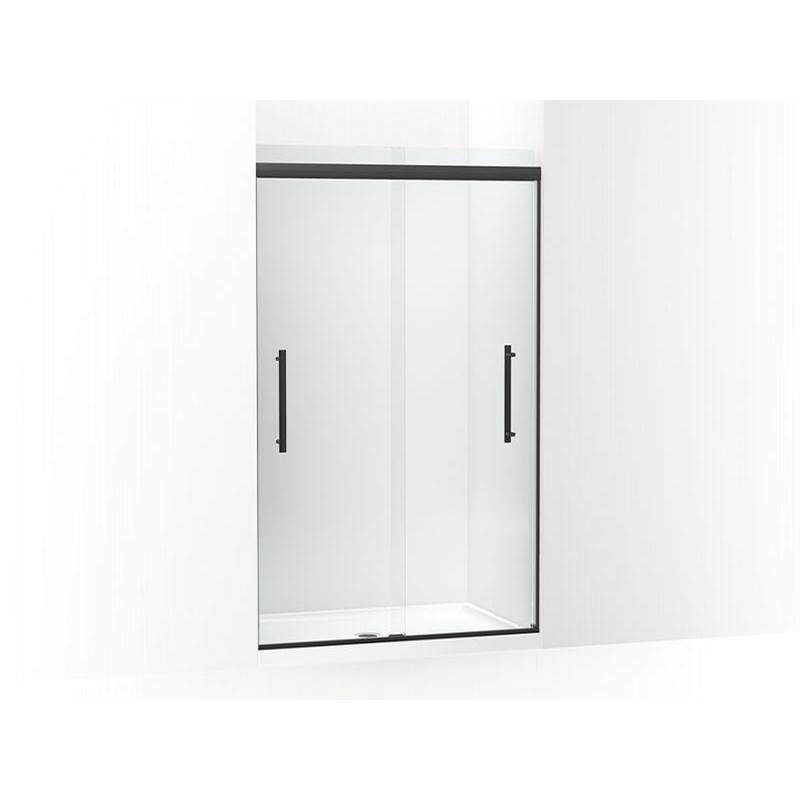 Pleat® Frameless sliding shower door, 79-1/16'' H x 44-5/8 - 47-5/8'' W, with 5/1-related
