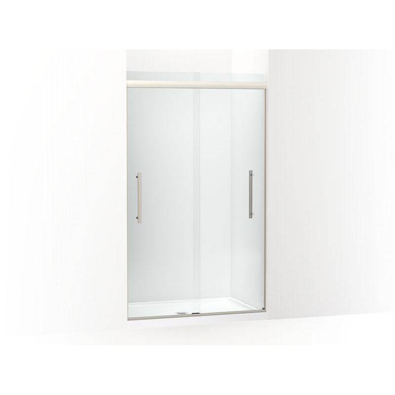Pleat® Frameless sliding shower door, 79-1/16'' H x 44-5/8 - 47-5/8'' W, with 5/1-related
